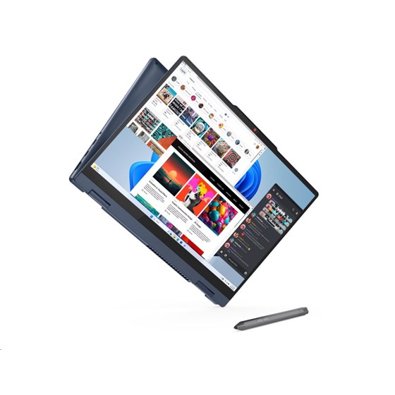 Lenovo IdeaPad 5 2u1, 83DT0012SCW, 14" WUXGA OLED TouchScreen, Intel Core 7 150U, 16GB, 1TB SSD, W11P, Intel Graphics