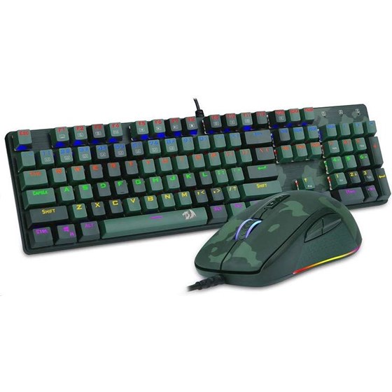 Gaming Combo Set Redragon Wired Camouflage P/N: 6950376783103