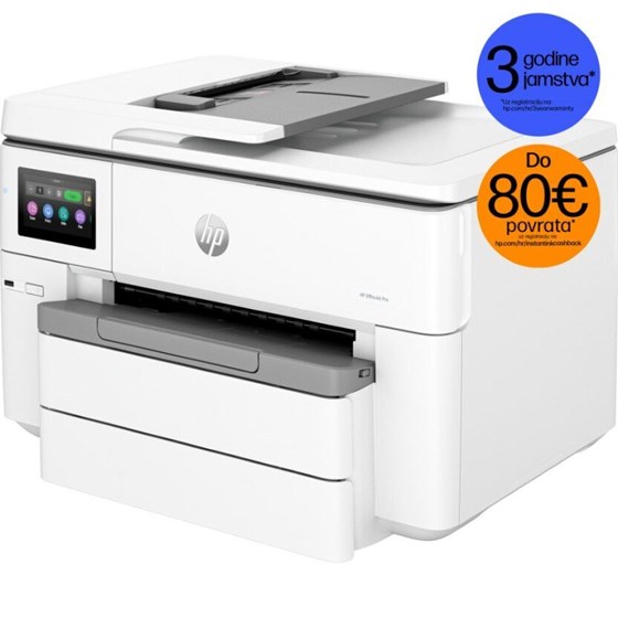 Multifunkcijski uređaj, HP OfficeJet Pro 9730e Wide Format Instant Ink, 4800x1200dpi, brzina: 22str/min, USB 2.0 LAN Wi-Fi, A3, Instant Ink, 537P6B