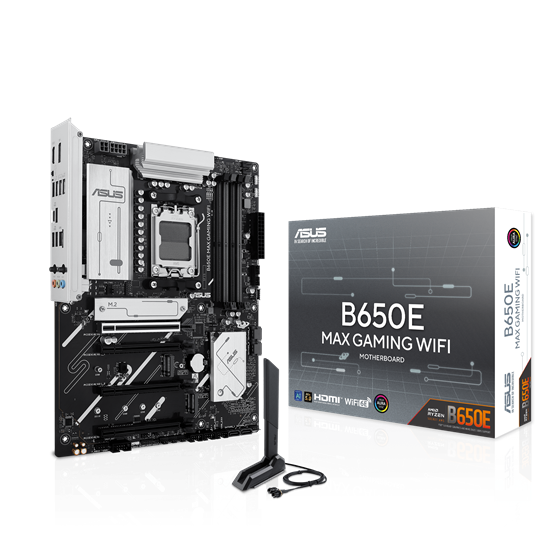 Matična ploča Asus PRIME B650E MAX GAMING WIFI, AMD B650, Socket AM5, ATX, DDR5