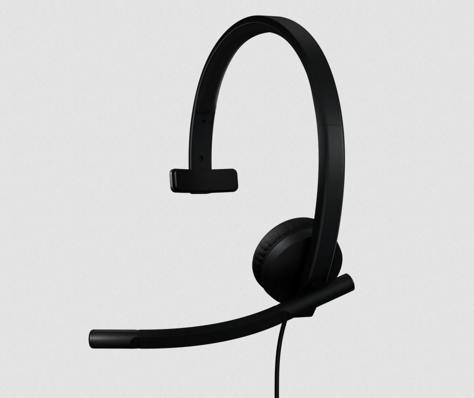 Slušalice Logitech H570e Teams version - Black Mono USB-A