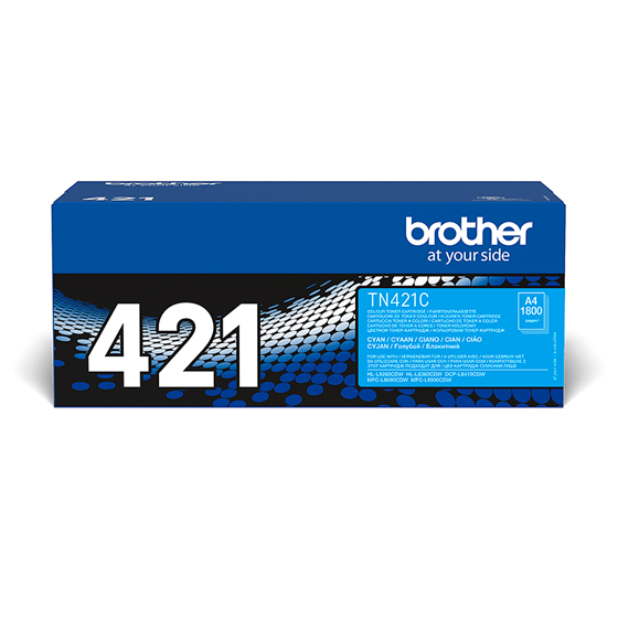 Toner TN-421C Brother Cyan P/N: TN421C 