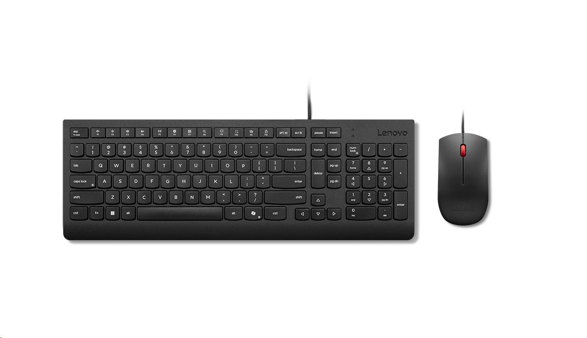 Tipkovnica i miš Lenovo Essential Wired Combo Keyboard and Mouse HR crna P/N: 4X31R64440