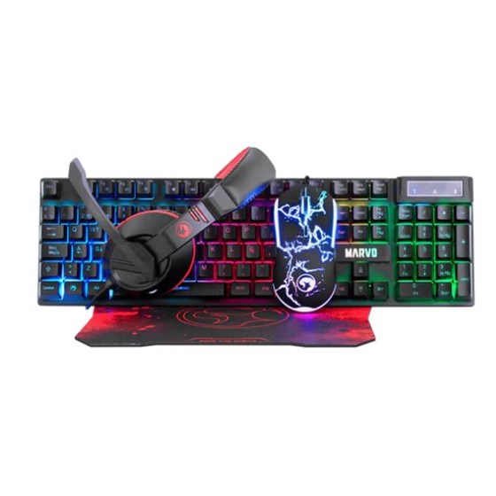 Combo Set Marvo CM409 (4in1) Cro/Slo Layout P/N: 6932391925355_d