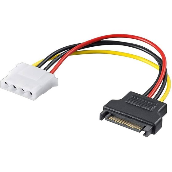 Adapter Molex F - SATA Power kabel 25cm P/N: 0533519 