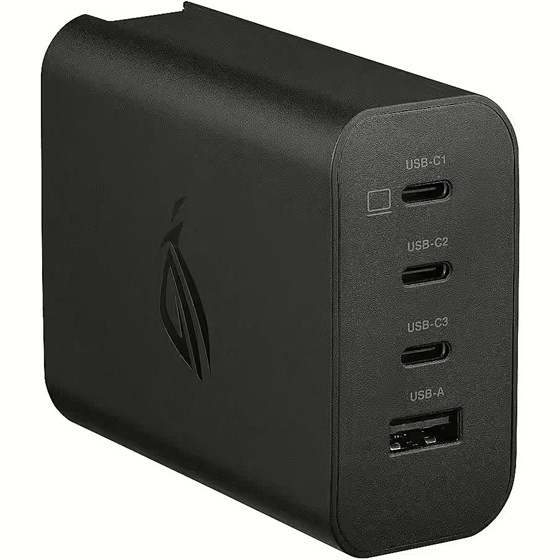 Adapter AC Punjač ASUS ROG 140W USB-C GaN Power Adapter, Crni, 90XB09IN- BPW020