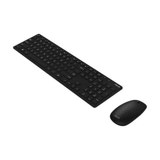 Tipkovnica + miš Asus W5000, bežična, crni, 90XB0430-BKM3K0