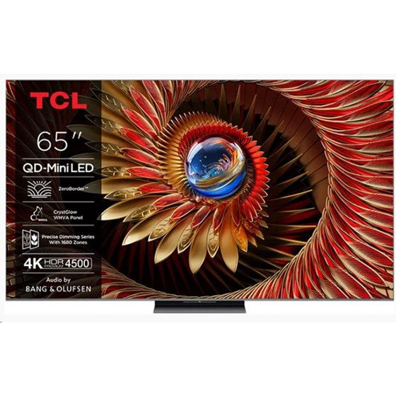 TV TCL 65C8K, 65" 4K UHD, minLED, Smart TV, 65C8K