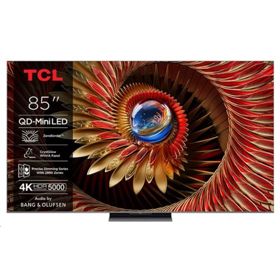 TV TCL 85C8K, 85" 4K UHD, minLED, Smart TV, 85C8K