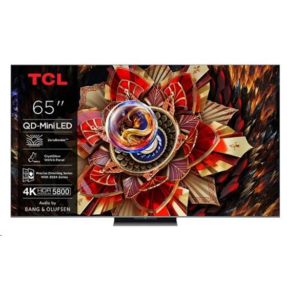 TV TCL 65C9K, 65" 4K UHD, minLED, Smart TV, 65C9K