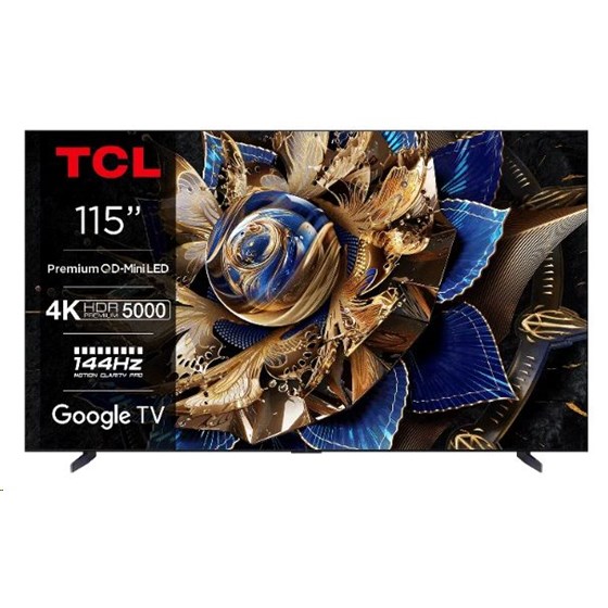 TV TCL 115X955 MAX, 115" 4K UHD, minLED, QLED, Smart TV, 115X955 MAX