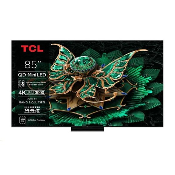 TV TCL 85C7K, 85" 4K UHD, minLED, Smart TV, 85C7K