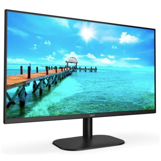 Monitor AOC 27B2H, 27B2H, 27" FHD, IPS, 75Hz 4ms, HDMI, VGA, Crni