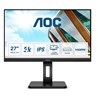 Monitor AOC 27P2C, 27" FHD, IPS, 75Hz 4ms, HDMI, DP, USB-C, USB, Pivot, AMD FreeSync, Zvučnici, Crni
