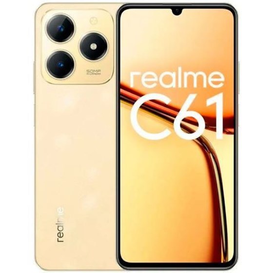 Smartphone RealMe C61, 6,74" , 6GB/256GB, Zlatni, 130010134941