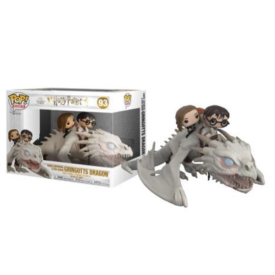 FUNKO POP RIDES: HARRY POTTER - DRAGON W/ HARRY. RON. & HERMIONE