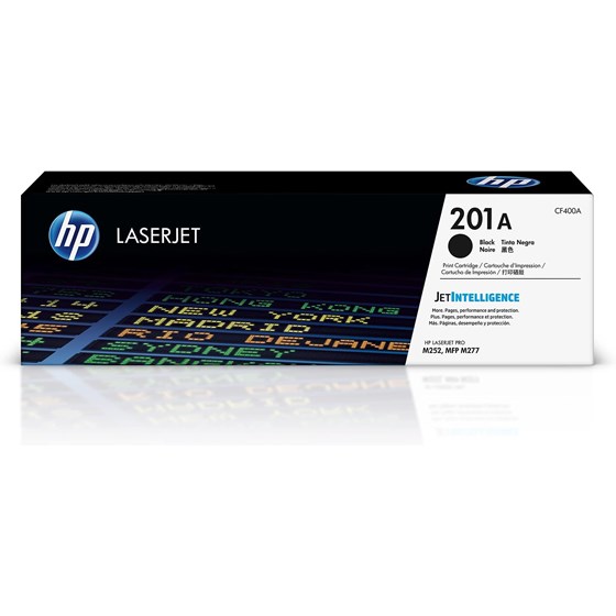Toner HP LaserJet 201A Black P/N: CF400A