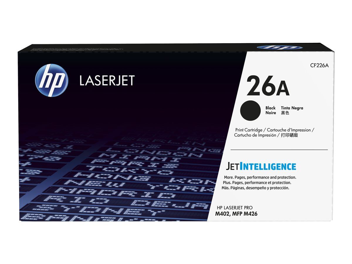 Toner HP LaserJet 26A Black P/N: CF226A