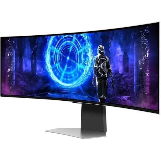 Monitor Samsung Odyssey G9, DQHD OLED, 240Hz, NVIDIA G-Sync, AMD FreeSync Premium Pro, Micro HDMI, HDMI, DP, 2xUSB-C, LS49DG950SUXDU