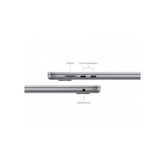 Apple MacBook Air, mxd13cr/a,15.3",  M3 chip with 8-core CPU and 10-core GPU, 16GB, 512GB SSD - Space Grey 