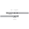Apple MacBook Air, mc9e4cr/a, 15.3" 2880 x 1864, M3 8-Core, 16GB, 256GB SSD, macOS, 10-Core GPU