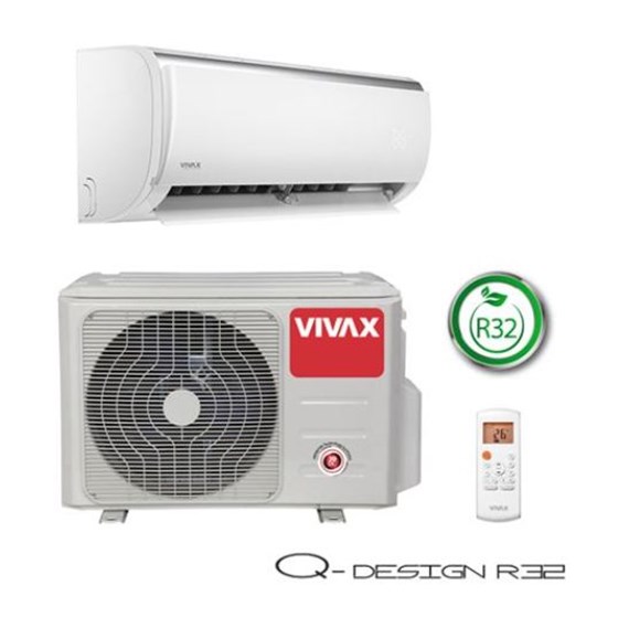 Klima Vivax Cool Q design R32 inv., 2.93kW P/N: ACP-09CH25AEQI R32