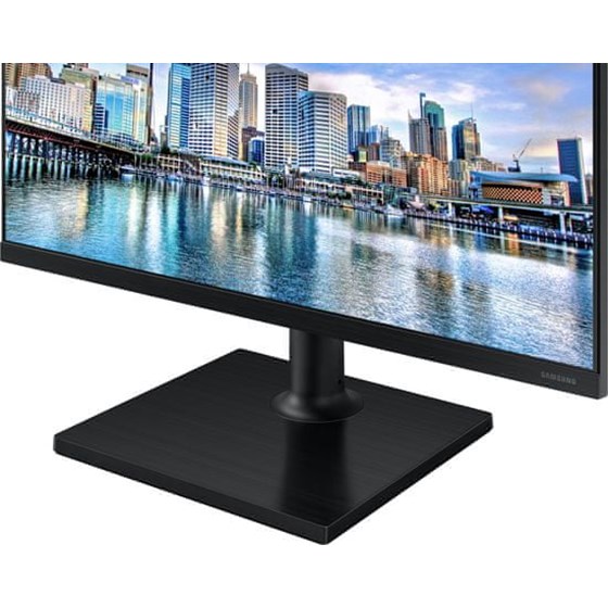Monitor Samsung T45F, 24" FHD, IPS, 75Hz 5ms, DP, USB, HDMI, Pivot, AMD FreeSync, Crna, LF24T450FQRXEN