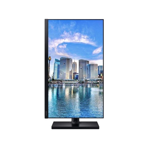 Monitor Samsung T45F, 24" FHD, IPS, 75Hz 5ms, DP, USB, HDMI, Pivot, AMD FreeSync, Crna, LF24T450FQRXEN