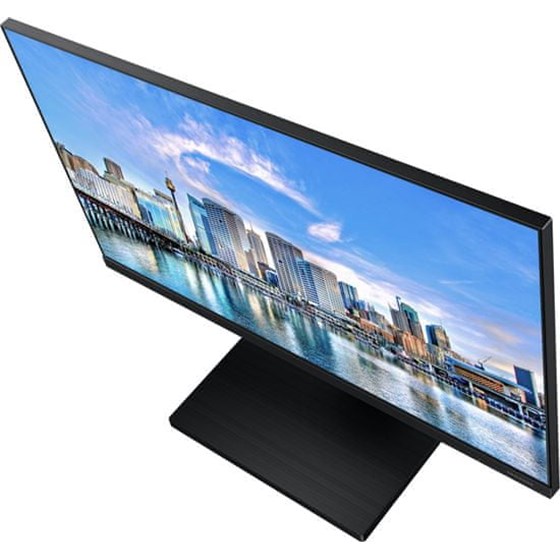 Monitor Samsung T45F, 24" FHD, IPS, 75Hz 5ms, DP, USB, HDMI, Pivot, AMD FreeSync, Crna, LF24T450FQRXEN