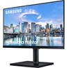 Monitor Samsung T45F, 24" FHD, IPS, 75Hz 5ms, DP, USB, HDMI, Pivot, AMD FreeSync, Crna, LF24T450FQRXEN