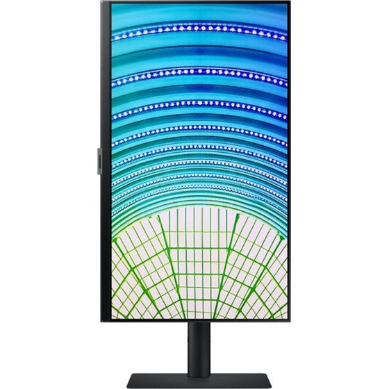 Monitor Samsung S60UA, 24" QHD, IPS, 75Hz 5ms, DP, HDMI, USB-C, USB, Pivot, AMD FreeSync, Crna, LS24A600UCUXEN