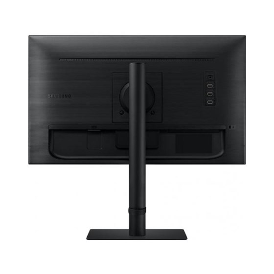 Monitor Samsung S60UA, 24" QHD, IPS, 75Hz 5ms, DP, HDMI, USB-C, USB, Pivot, AMD FreeSync, Crna, LS24A600UCUXEN