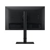 Monitor Samsung S60UA, 24" QHD, IPS, 75Hz 5ms, DP, HDMI, USB-C, USB, Pivot, AMD FreeSync, Crna, LS24A600UCUXEN