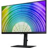 Monitor Samsung S60UA, 24" QHD, IPS, 75Hz 5ms, DP, HDMI, USB-C, USB, Pivot, AMD FreeSync, Crna, LS24A600UCUXEN