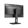 Monitor AOC 27P2C, 27" FHD, IPS, 75Hz 4ms, HDMI, DP, USB-C, USB, Pivot, AMD FreeSync, Zvučnici, Crni