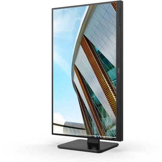 Monitor AOC 27P2C, 27" FHD, IPS, 75Hz 4ms, HDMI, DP, USB-C, USB, Pivot, AMD FreeSync, Zvučnici, Crni