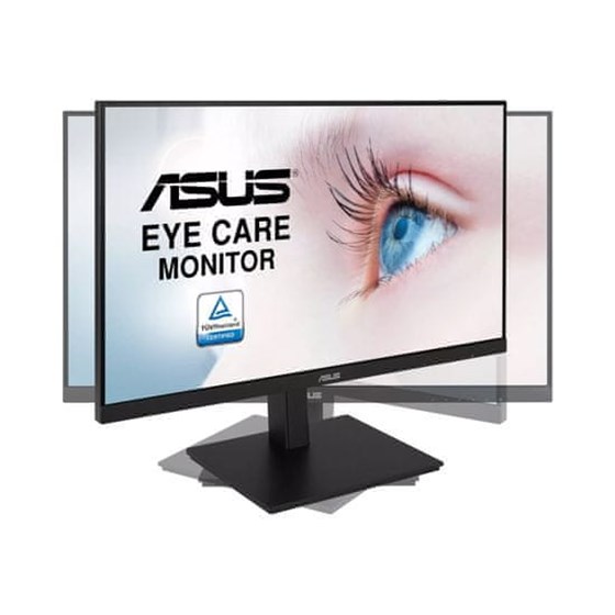 Monitor Asus VA24DQFS, 23.8" FHD, IPS, 75Hz 5ms, DP, HDMI, VGA, USB, Pivot, AMD Free-Sync, Crni, Zvučnici, VA24DQSB