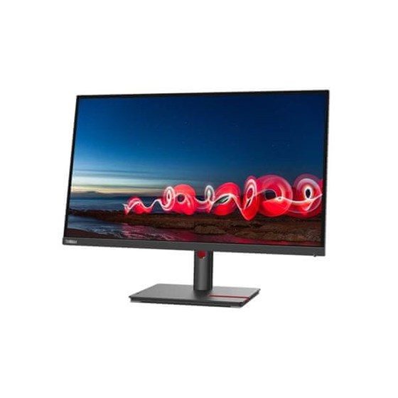 Monitor Lenovo ThinkVision T27i-30, 27" FHD, 300cd/m2, IPS, 60Hz 4ms, USB, HDMI, DP, VGA, Pivot, Crni, 63A4MAT1EU