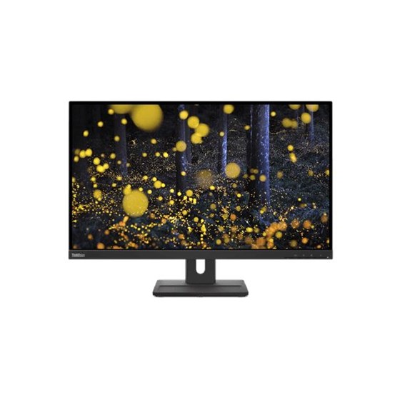 Monitor Lenovo ThinkVision E27q-20, 27" WQHD, IPS, 75Hz 4ms, HDMI, DP, Pivot, Zvučnici, Crni, 62D0GAT1EU