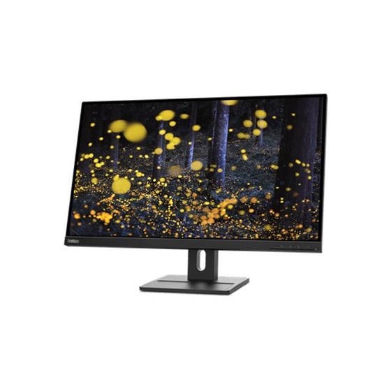 Monitor Lenovo ThinkVision E27q-20, 27" WQHD, IPS, 75Hz 4ms, HDMI, DP, Pivot, Zvučnici, Crni, 62D0GAT1EU
