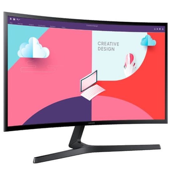 Monitor Samsung S36C, 27" FHD, VA, 75 Hz 4ms, HDMI, D-SUB, AMD FreeSync, Crni, LS27C366EAUXEN