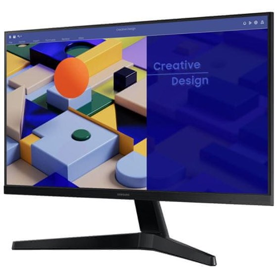 Monitor Samsung S31C, 24" FHD, IPS, 75Hz 5ms, VGA, HDMI, AMD FreeSync, Crna, LS24C310EAUXEN