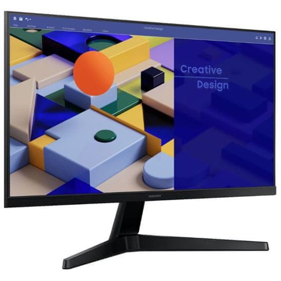 Monitor Samsung S31C, 24" FHD, IPS, 75Hz 5ms, VGA, HDMI, AMD FreeSync, Crna, LS24C310EAUXEN