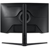 Monitor Samsung Odyssey G6 G65B, 27" QHD, VA, 240Hz 1ms, DP, LAN, HDMI, Pivot, AMD FreeSync, Zakrivljen, Zvučnici, Crna, LS27BG650EUXEN