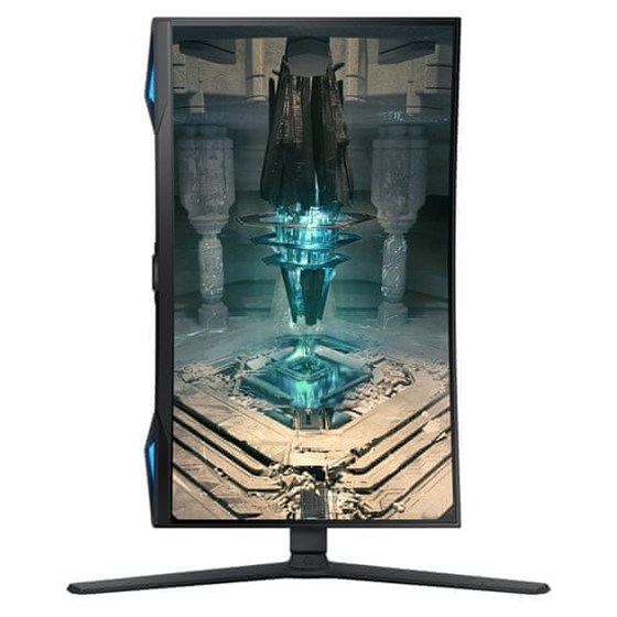 Monitor Samsung Odyssey G6 G65B, 27" QHD, VA, 240Hz 1ms, DP, LAN, HDMI, Pivot, AMD FreeSync, Zakrivljen, Zvučnici, Crna, LS27BG650EUXEN