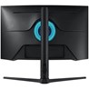 Monitor Samsung Odyssey G6 G65B, 27" QHD, VA, 240Hz 1ms, DP, LAN, HDMI, Pivot, AMD FreeSync, Zakrivljen, Zvučnici, Crna, LS27BG650EUXEN