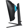 Monitor Samsung Odyssey G6 G65B, 27" QHD, VA, 240Hz 1ms, DP, LAN, HDMI, Pivot, AMD FreeSync, Zakrivljen, Zvučnici, Crna, LS27BG650EUXEN
