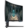 Monitor Samsung Odyssey G6 G65B, 27" QHD, VA, 240Hz 1ms, DP, LAN, HDMI, Pivot, AMD FreeSync, Zakrivljen, Zvučnici, Crna, LS27BG650EUXEN