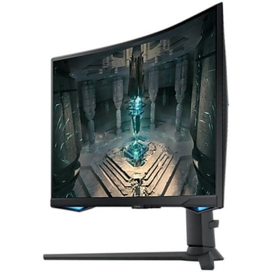 Monitor Samsung Odyssey G6 G65B, 27" QHD, VA, 240Hz 1ms, DP, LAN, HDMI, Pivot, AMD FreeSync, Zakrivljen, Zvučnici, Crna, LS27BG650EUXEN