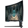 Monitor Samsung Odyssey G6 G65B, 27" QHD, VA, 240Hz 1ms, DP, LAN, HDMI, Pivot, AMD FreeSync, Zakrivljen, Zvučnici, Crna, LS27BG650EUXEN